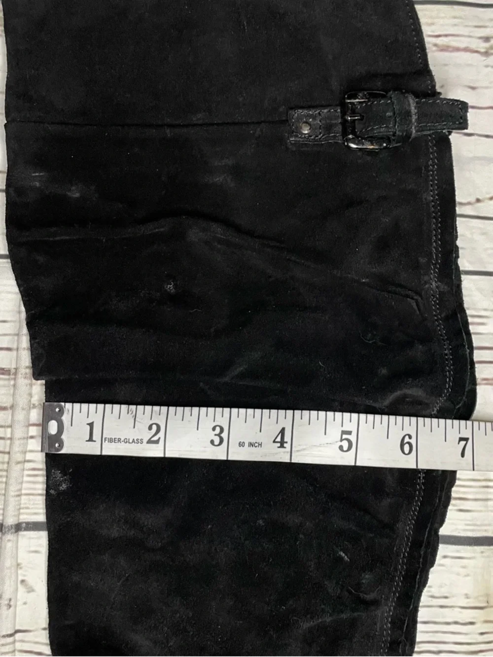 Boutique 9 Black Over-the-Knee Suede Riding Boots